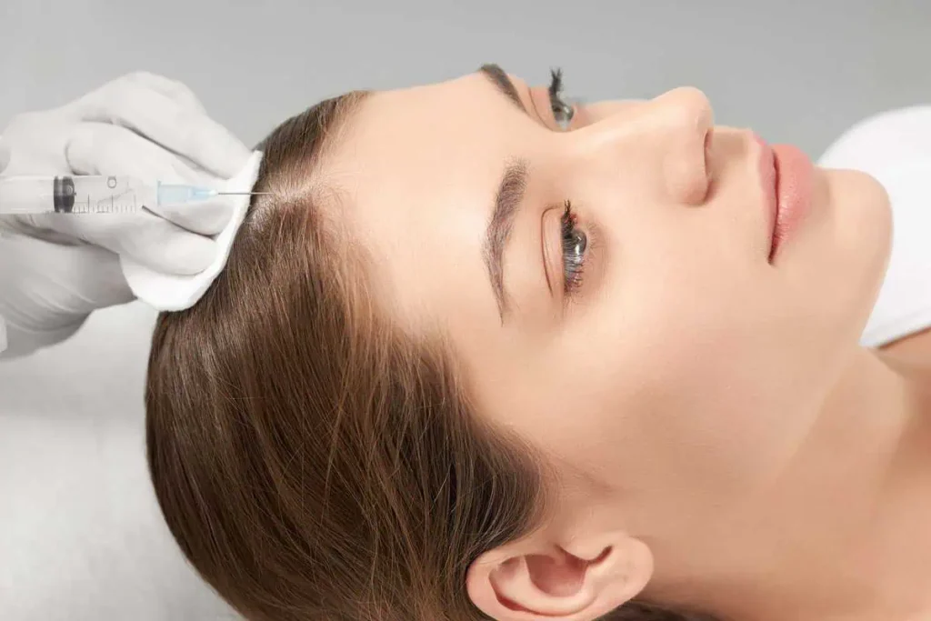 Women getting hair restoration treatment in Palm Beach Gardens, FL | Luxe Lab Aesthetic & Wellness